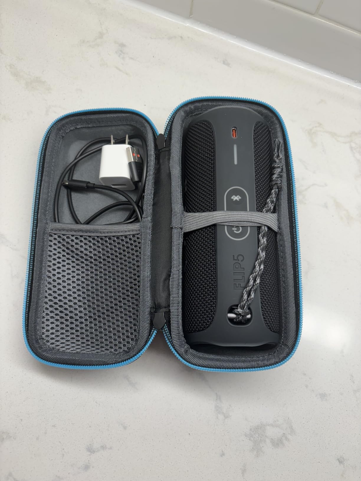 JBL Flip 5 (Teal) + Bundle with divvi! Protective Hardshell Case customer photo 2