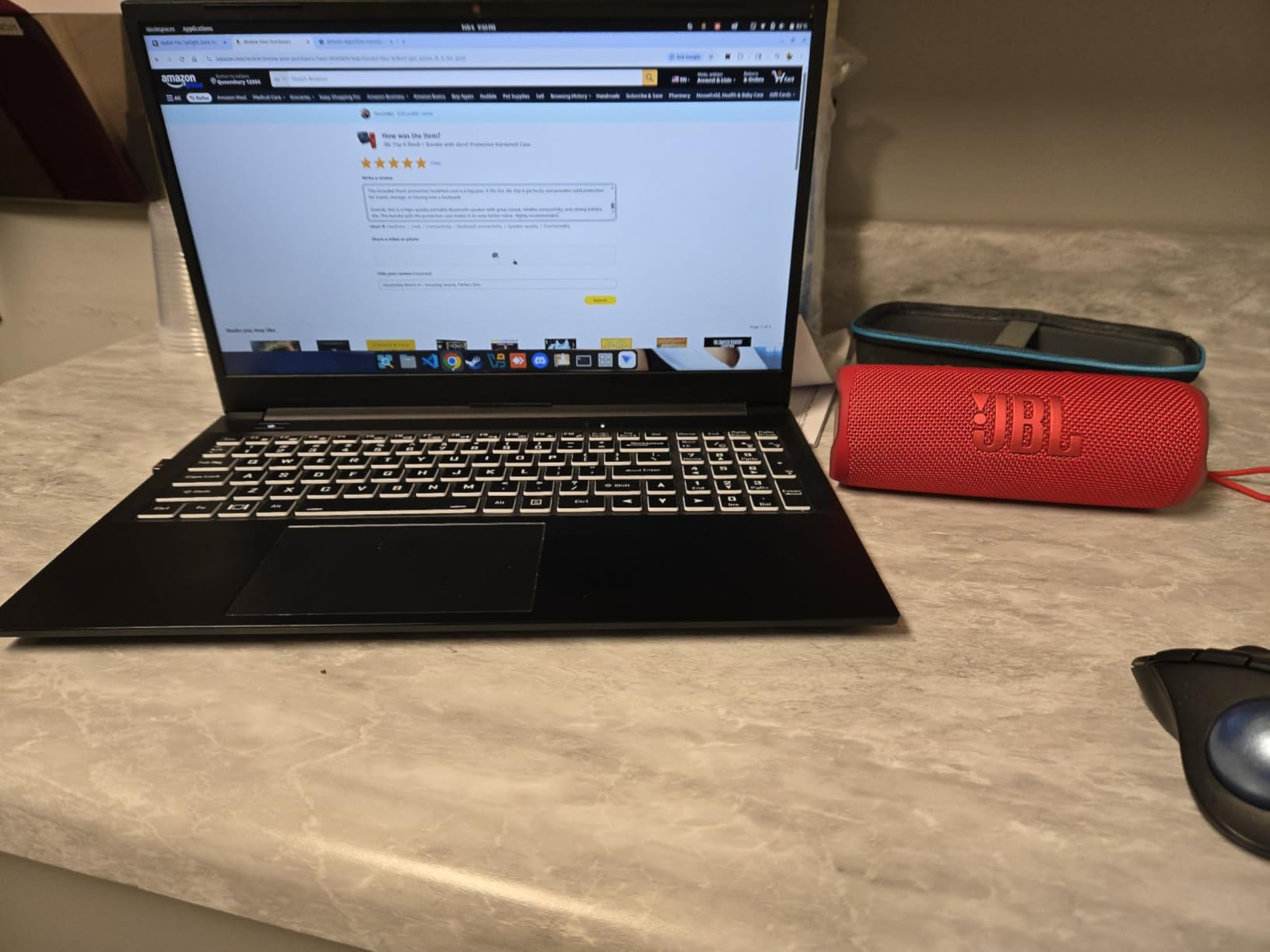JBL Flip 6 (Teal) + Bundle with divvi! Protective Hardshell Case customer photo 2