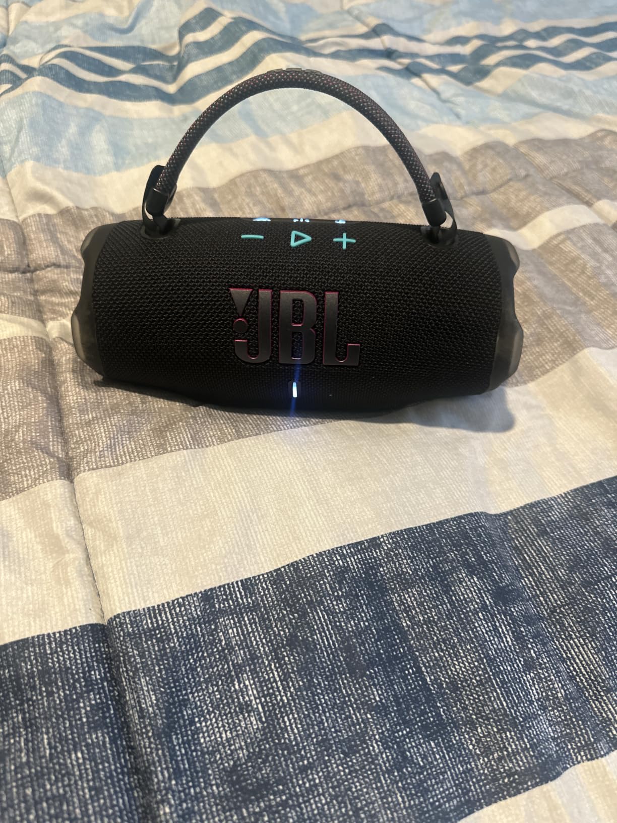JBL Charge 6 Portable Bluetooth Speaker (Funky) | IP68 Waterproof, DustProof, and DropProof, Outdoor Wireless Audio |28Hrs Playtime + Travel Case Bundle customer photo 1