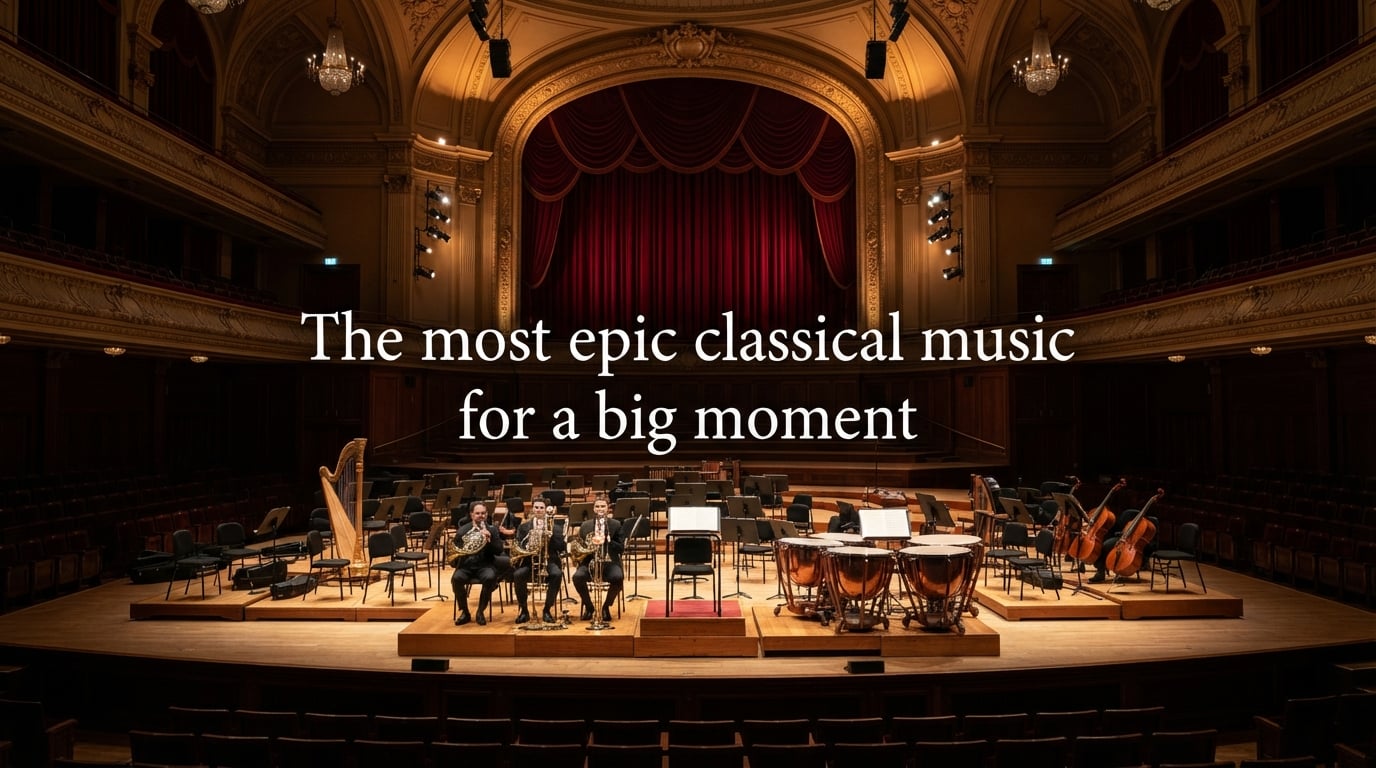 The most epic classical music for a big moment