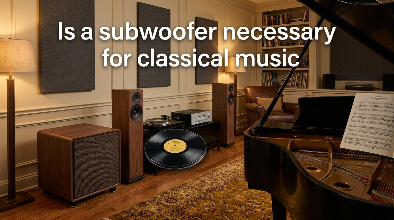 Is a subwoofer necessary for classical music