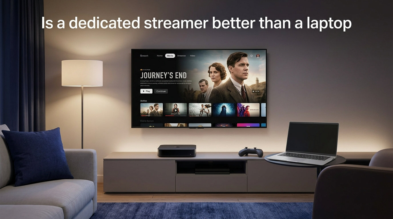 Is a dedicated streamer better than a laptop