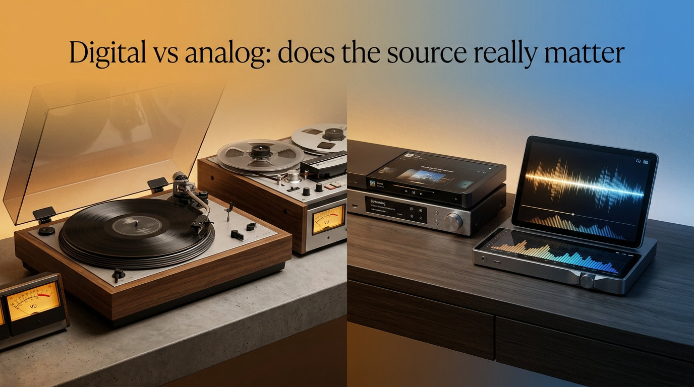 Digital vs analog: does the source really matter