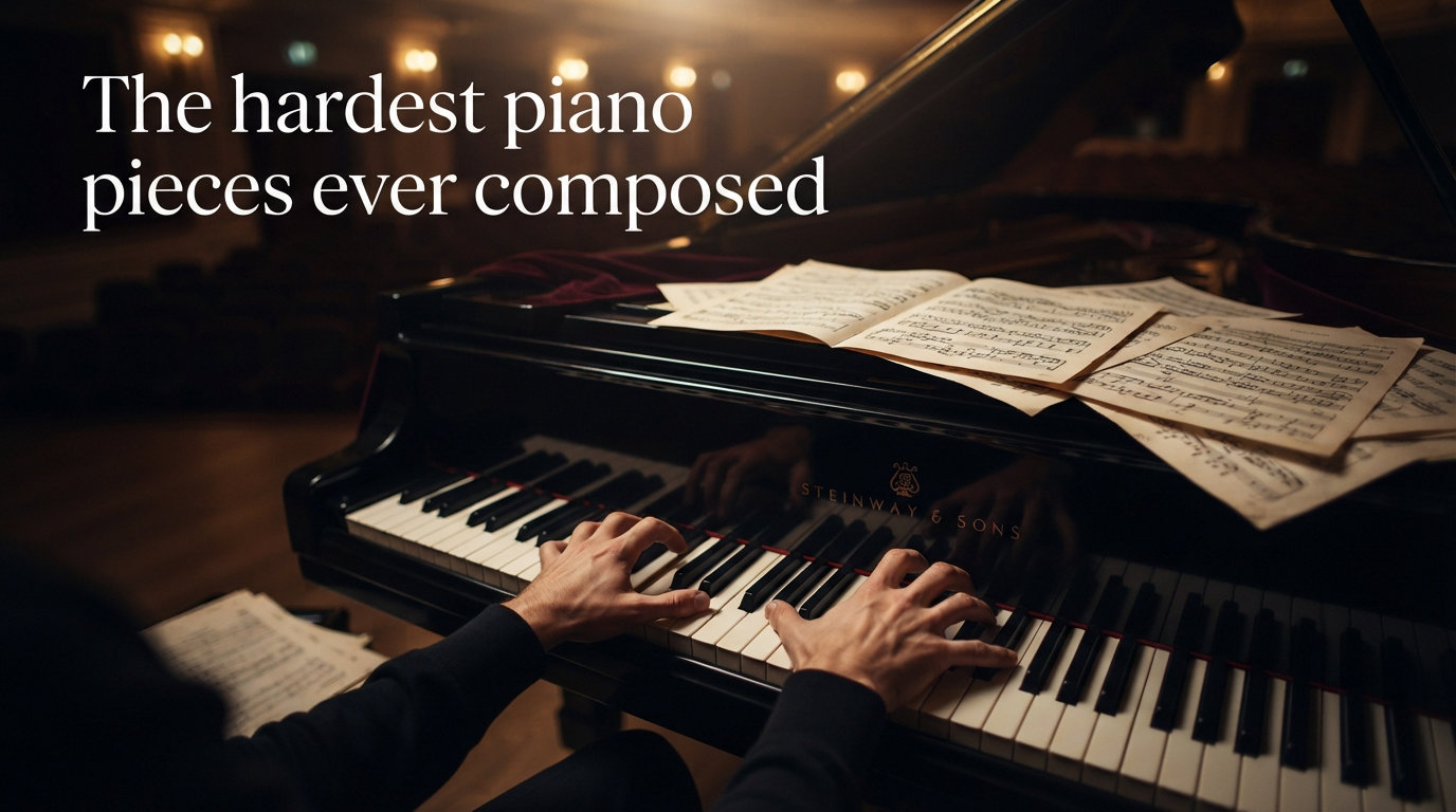The hardest piano pieces ever composed