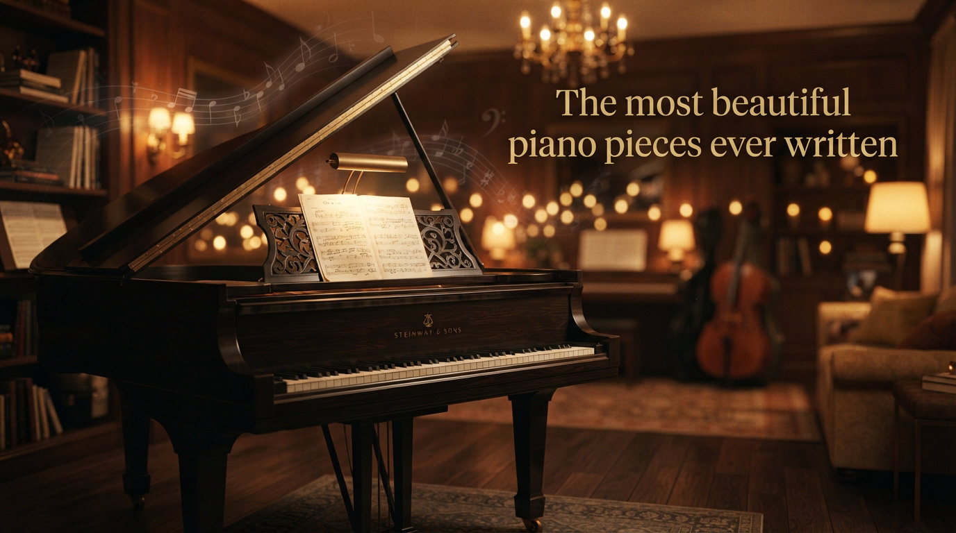 The most beautiful piano pieces ever written