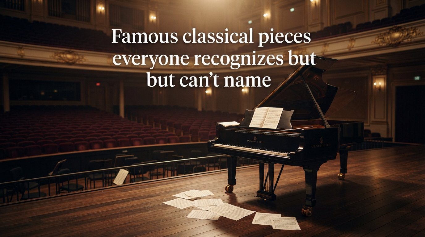 Famous classical pieces everyone recognizes but can't name