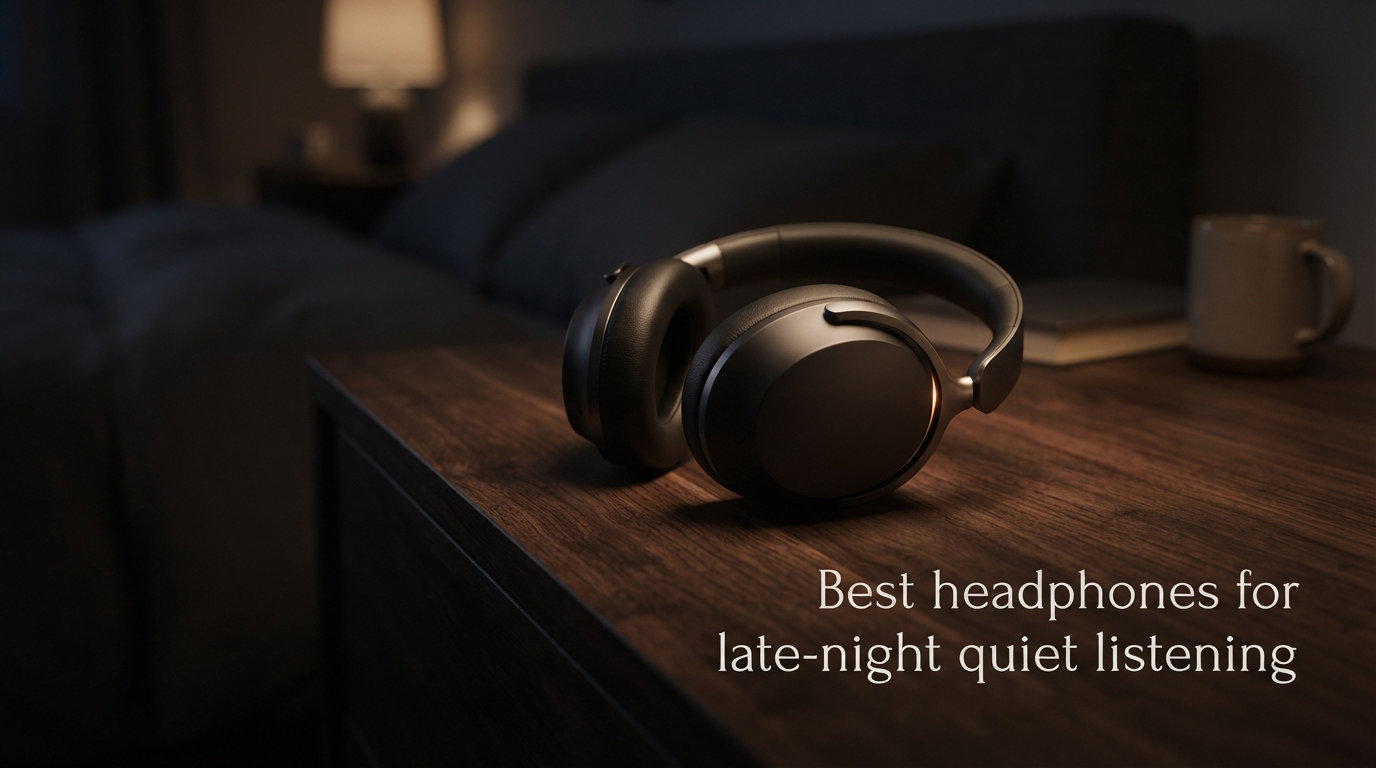 Best headphones for late-night quiet listening