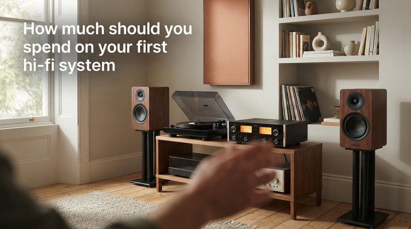 How much should you spend on your first hi-fi system