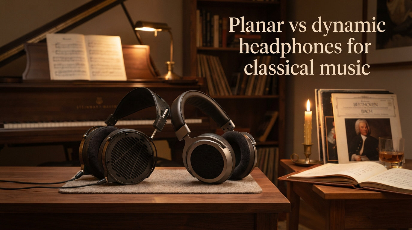 Planar vs dynamic headphones for classical music