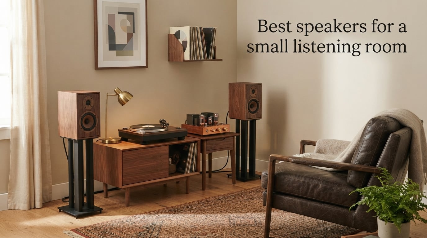 Best speakers for a small listening room
