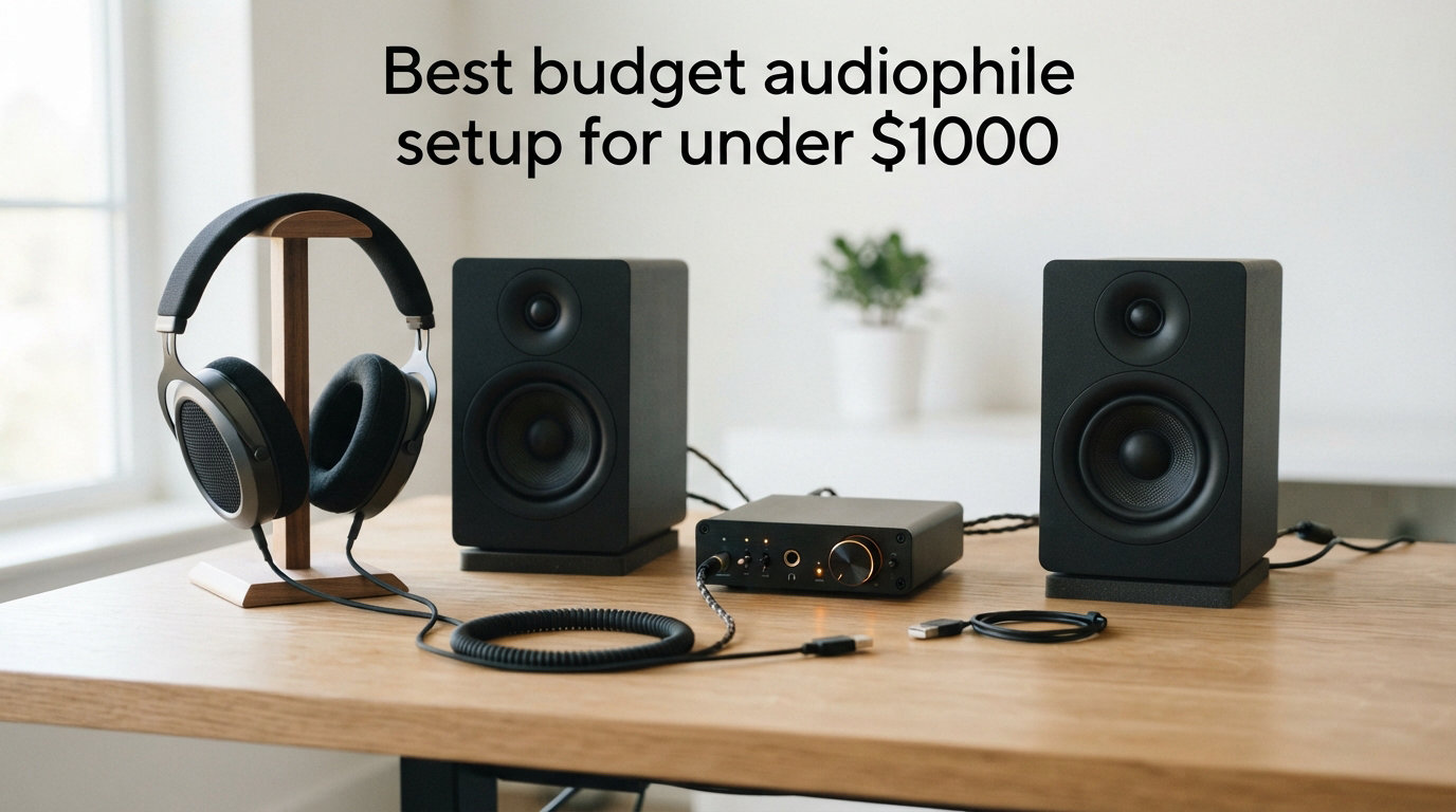 Best budget audiophile setup for under $1000