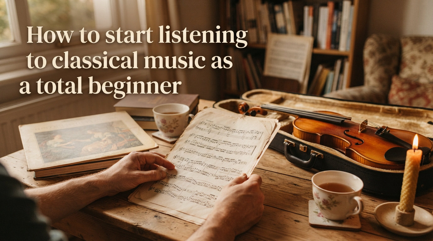 How to start listening to classical music as a total beginner