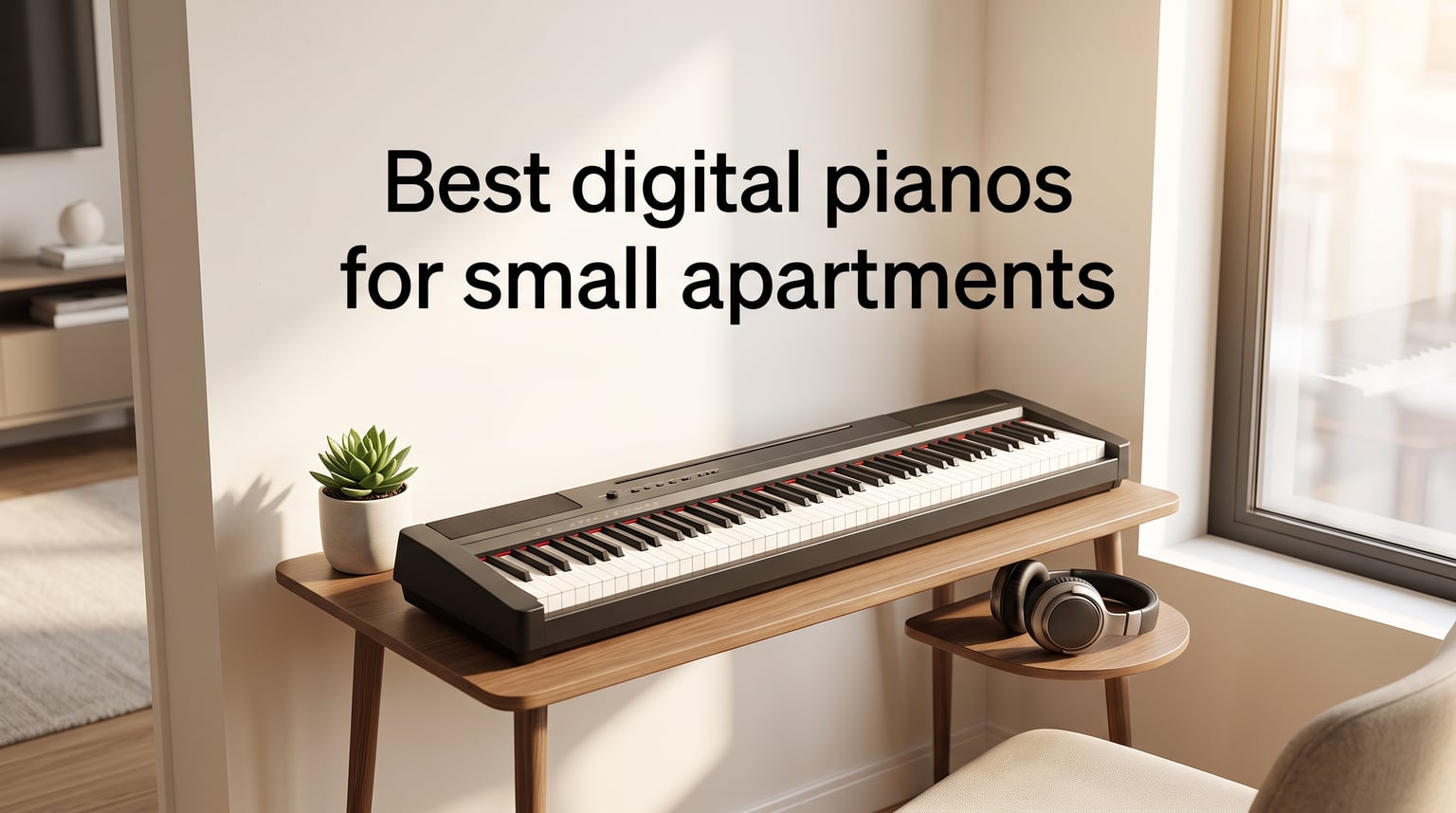 Best digital pianos for small apartments