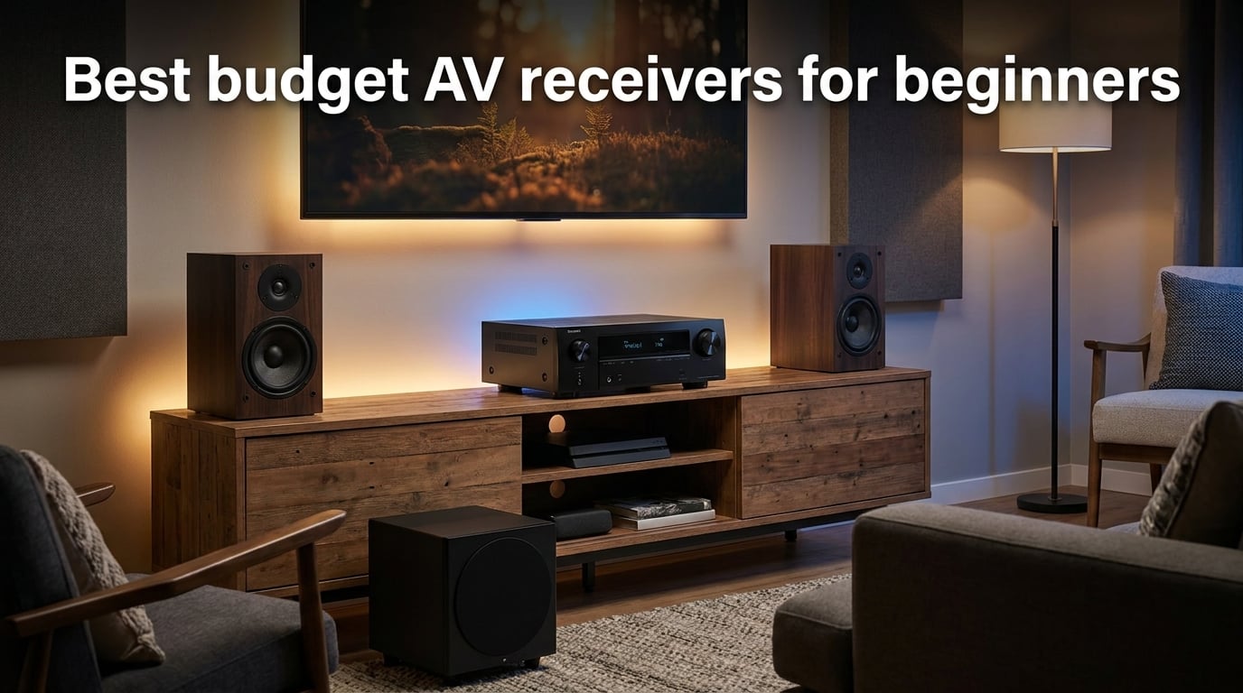 Best budget AV receivers for beginners