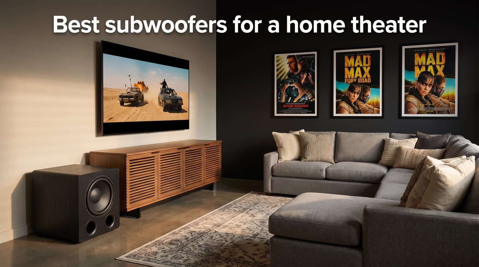 Best subwoofers for a home theater