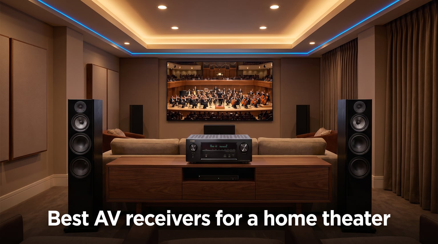 Best AV receivers for a home theater