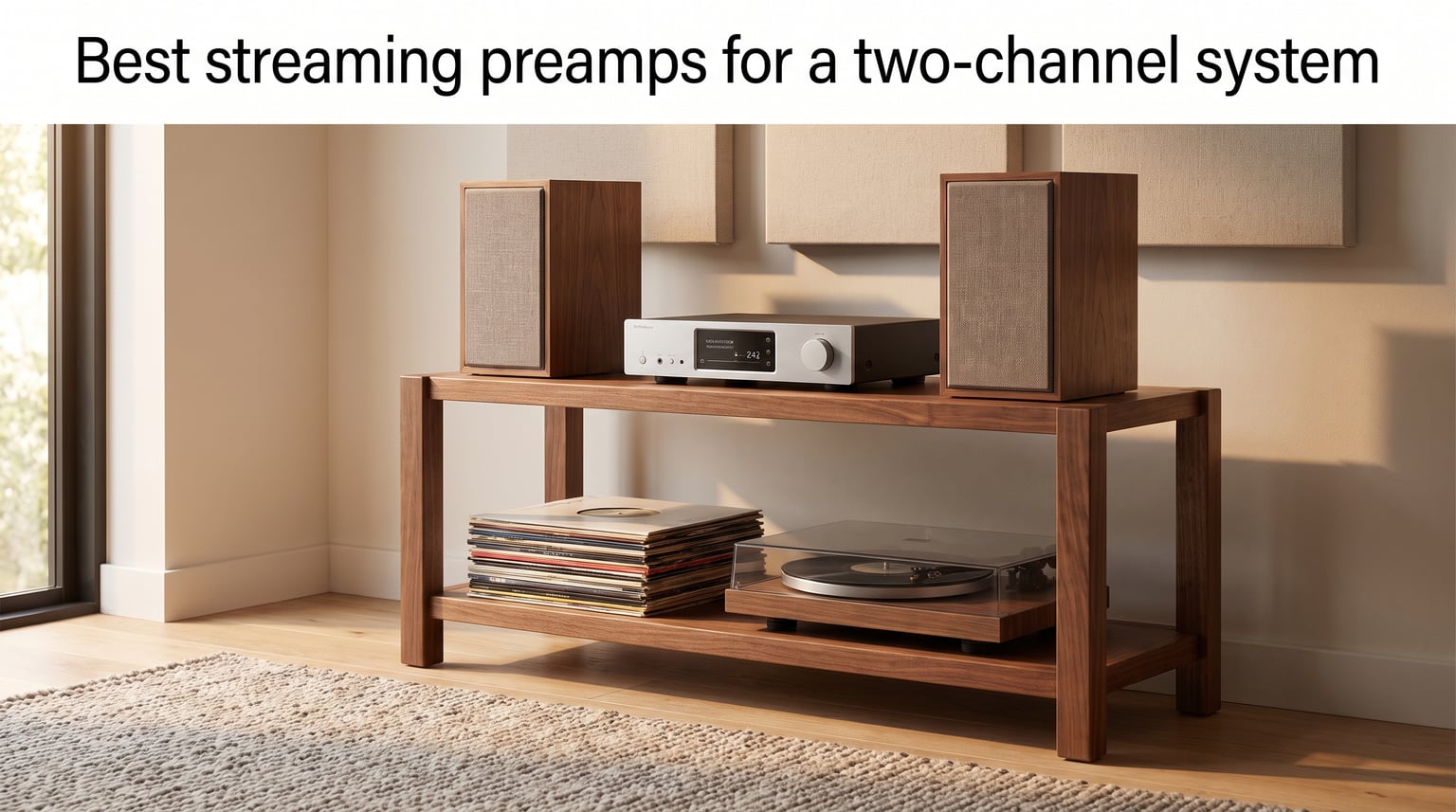 Best streaming preamps for a two-channel system
