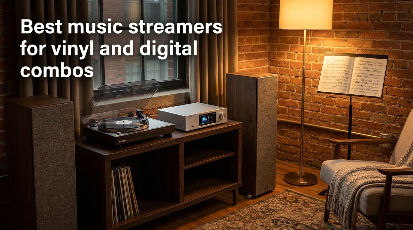 Best music streamers for vinyl and digital combos