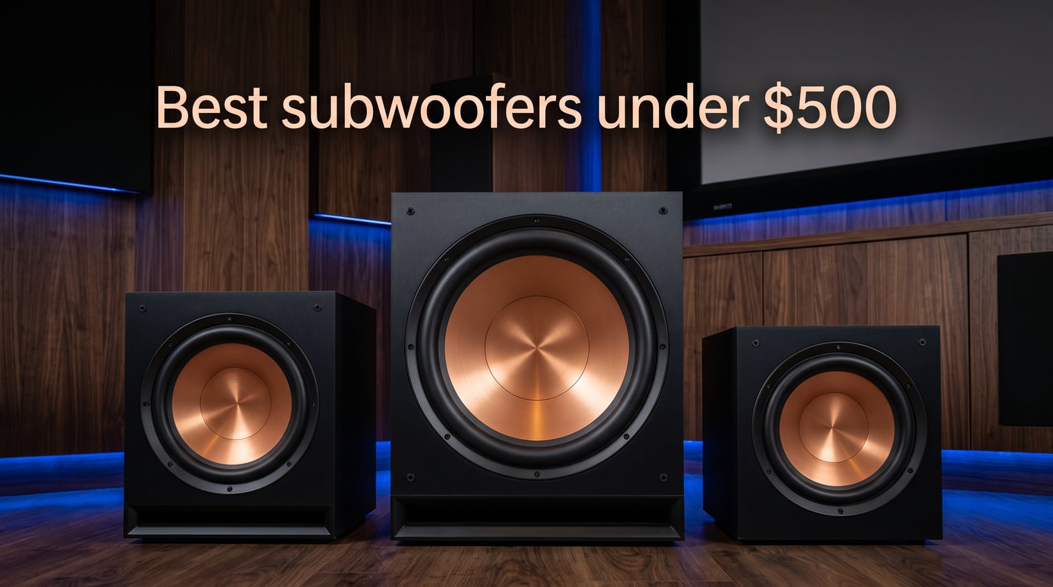 Best subwoofers under $500