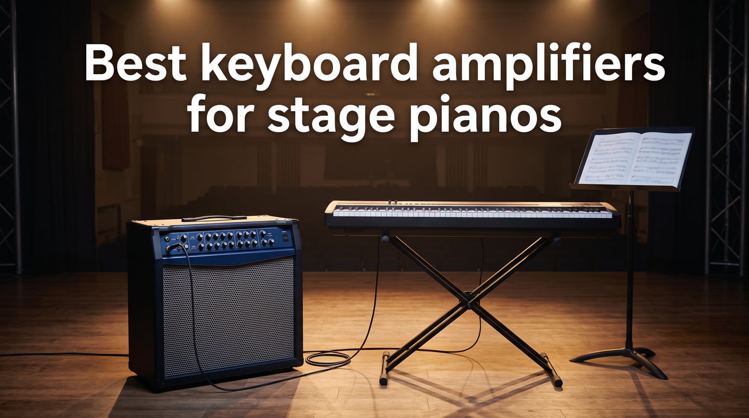 Best keyboard amplifiers for stage pianos