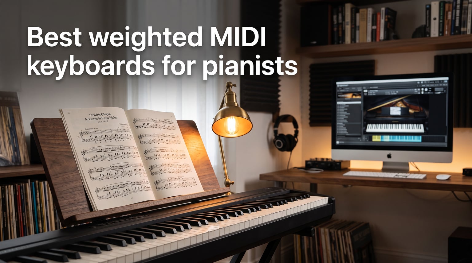 Best weighted MIDI keyboards for pianists