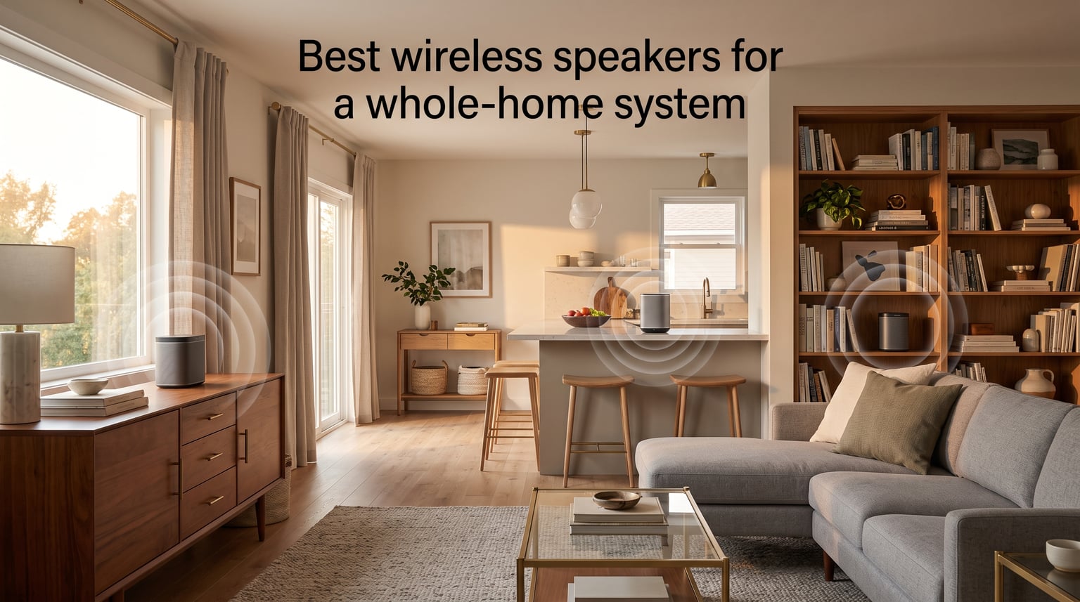 Best wireless speakers for a whole-home system