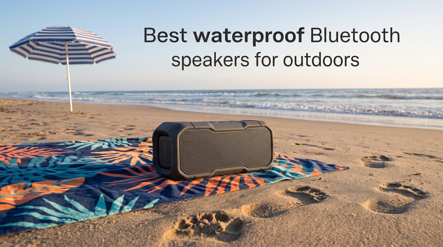 Best waterproof Bluetooth speakers for outdoors