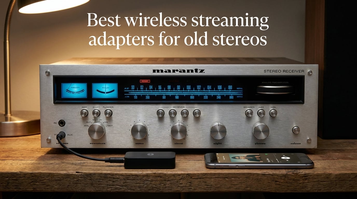 Best wireless streaming adapters for old stereos
