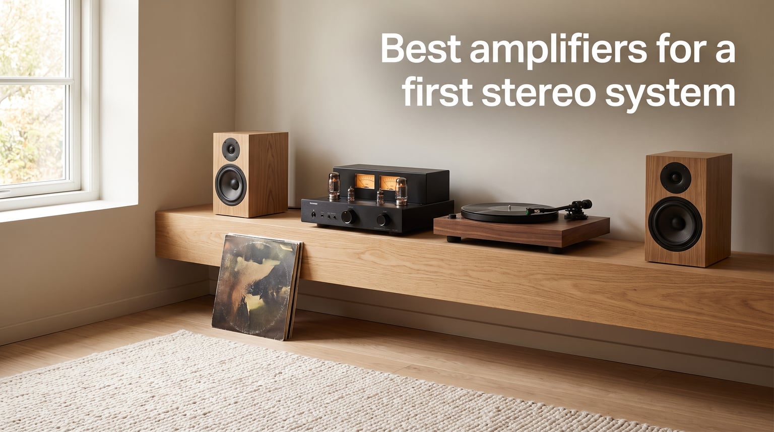 Best amplifiers for a first stereo system