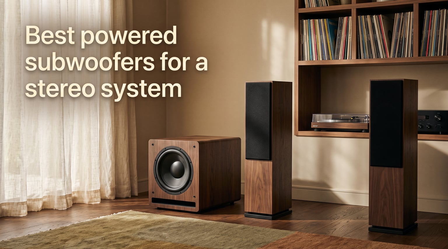 Best powered subwoofers for a stereo system