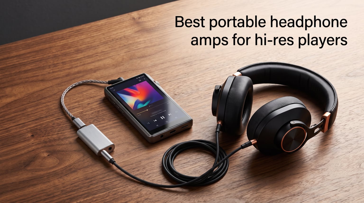 Best portable headphone amps for hi-res players