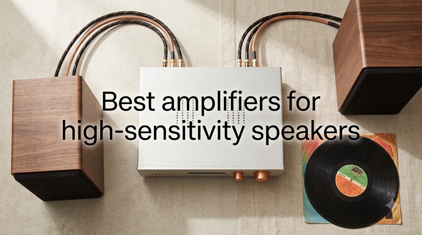 Best amplifiers for high-sensitivity speakers