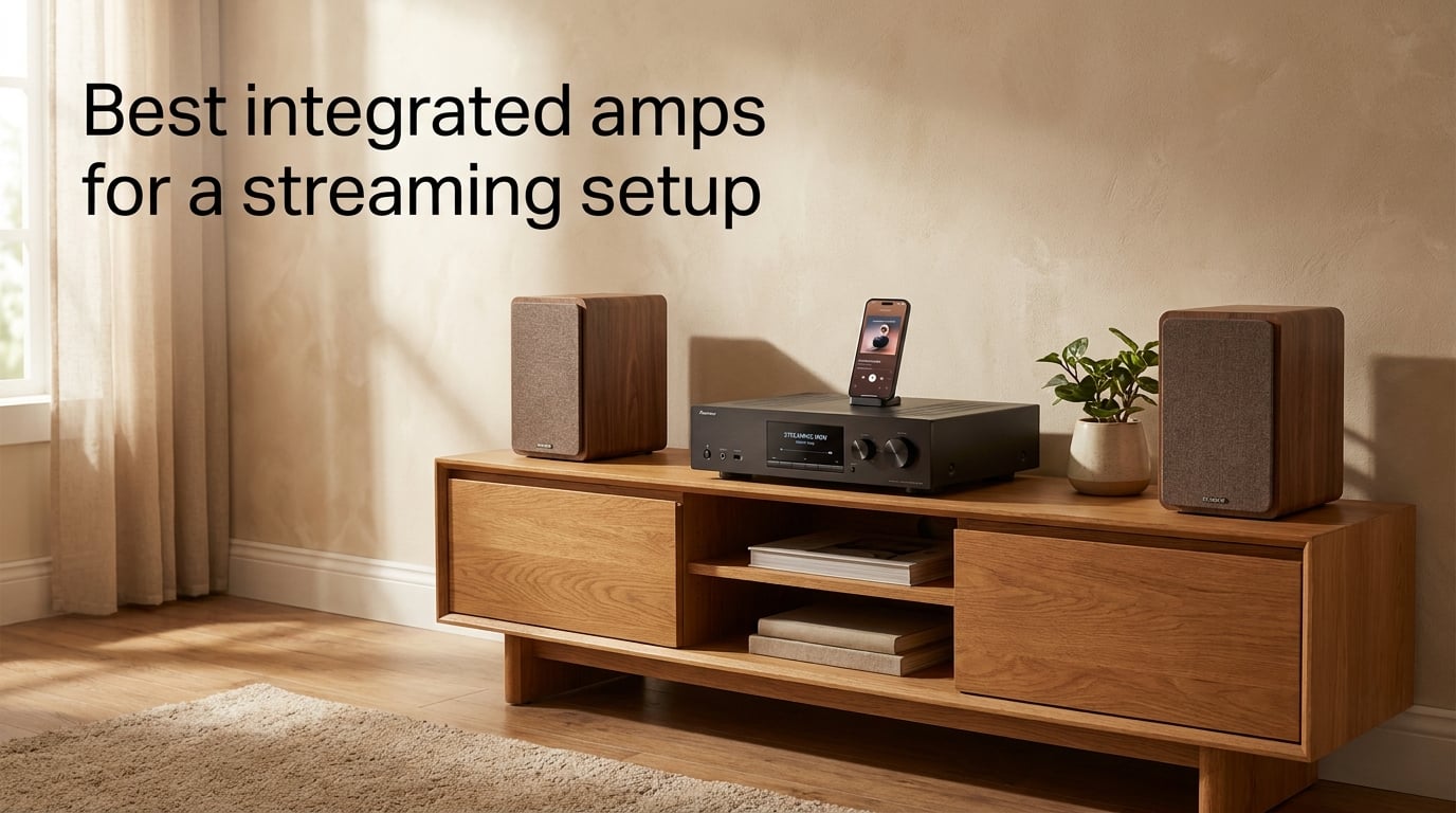 Best integrated amps for a streaming setup
