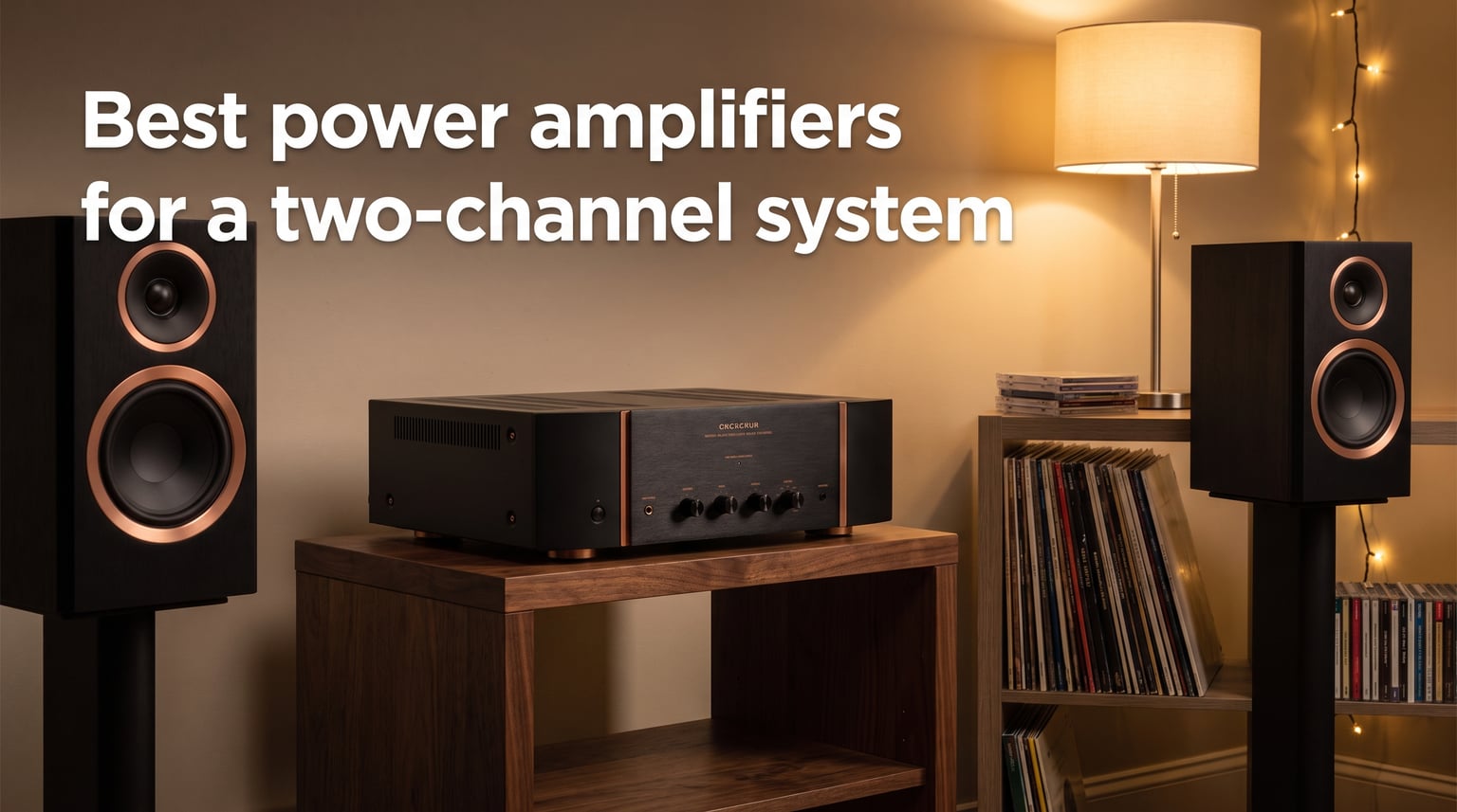 Best power amplifiers for a two-channel system