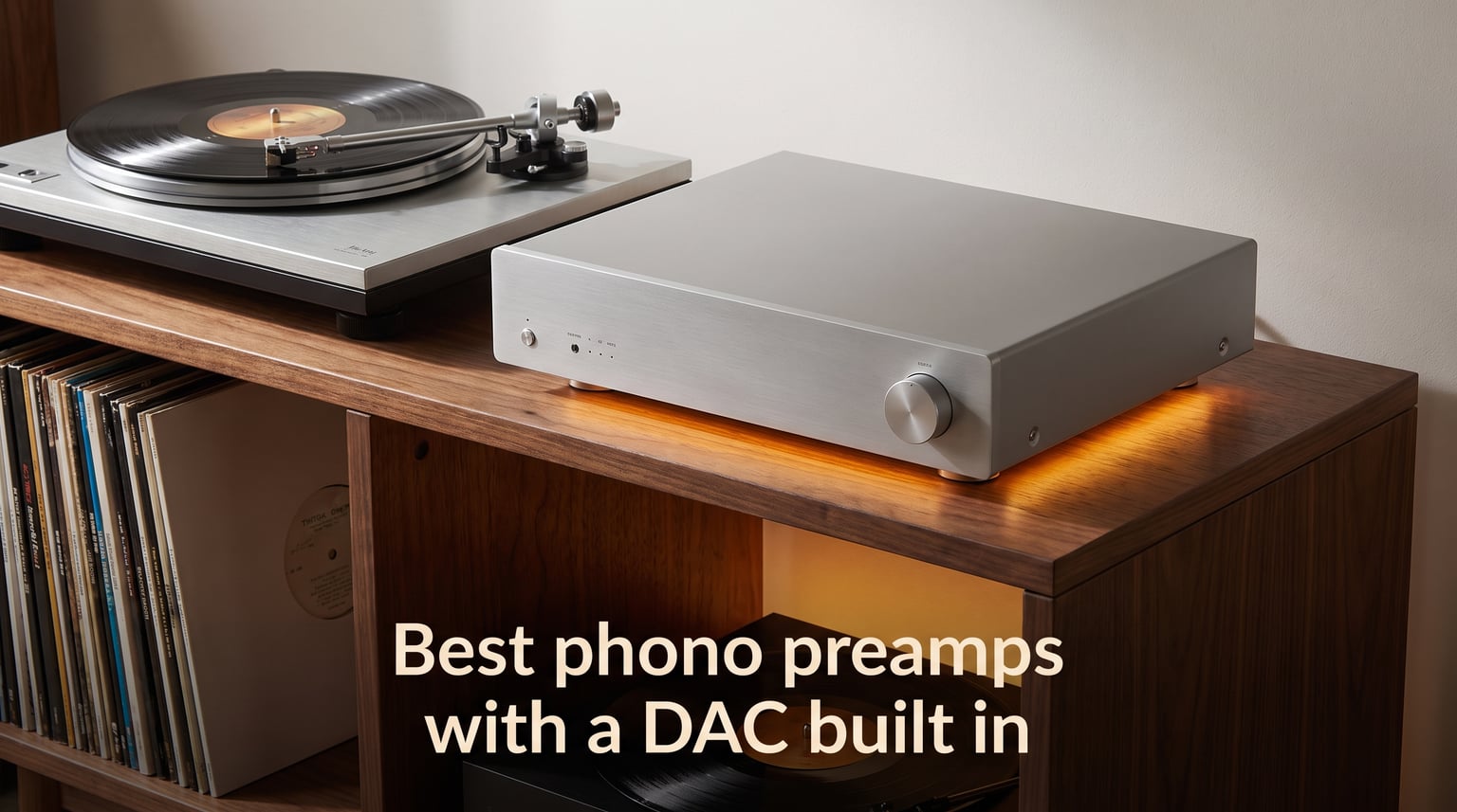 Best phono preamps with a DAC built in