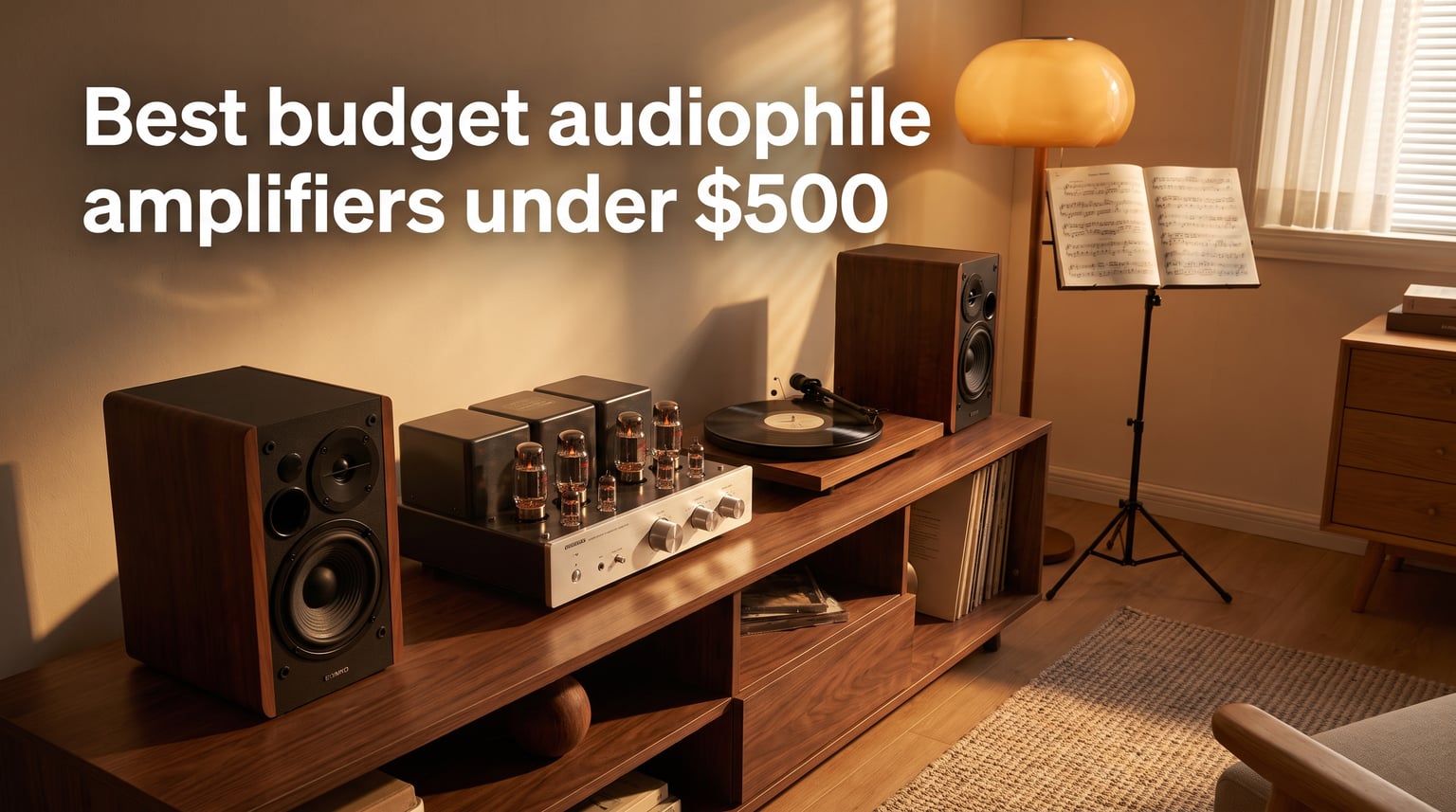 Best budget audiophile amplifiers under $500