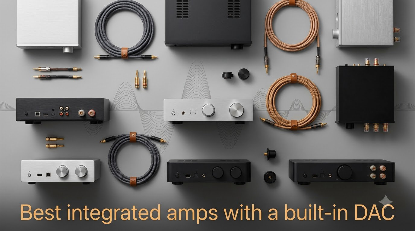Best integrated amps with a built-in DAC