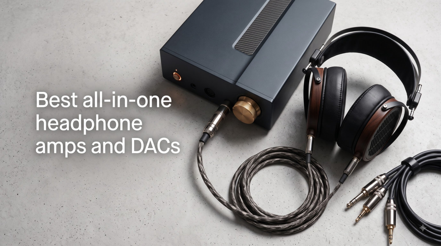 Best all-in-one headphone amps and DACs