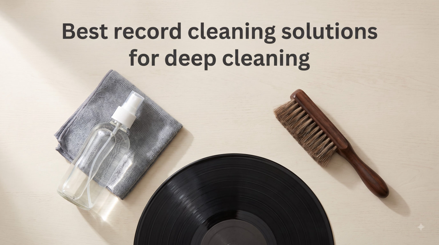 Best record cleaning solutions for deep cleaning