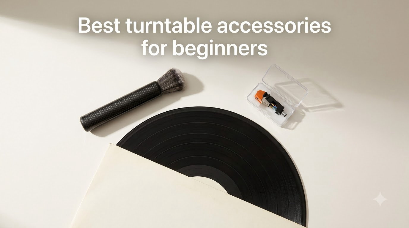 Best turntable accessories for beginners
