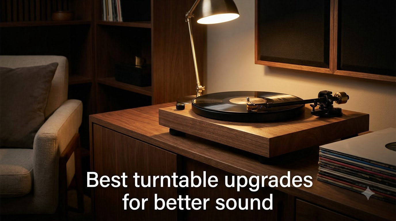 Best turntable upgrades for better sound