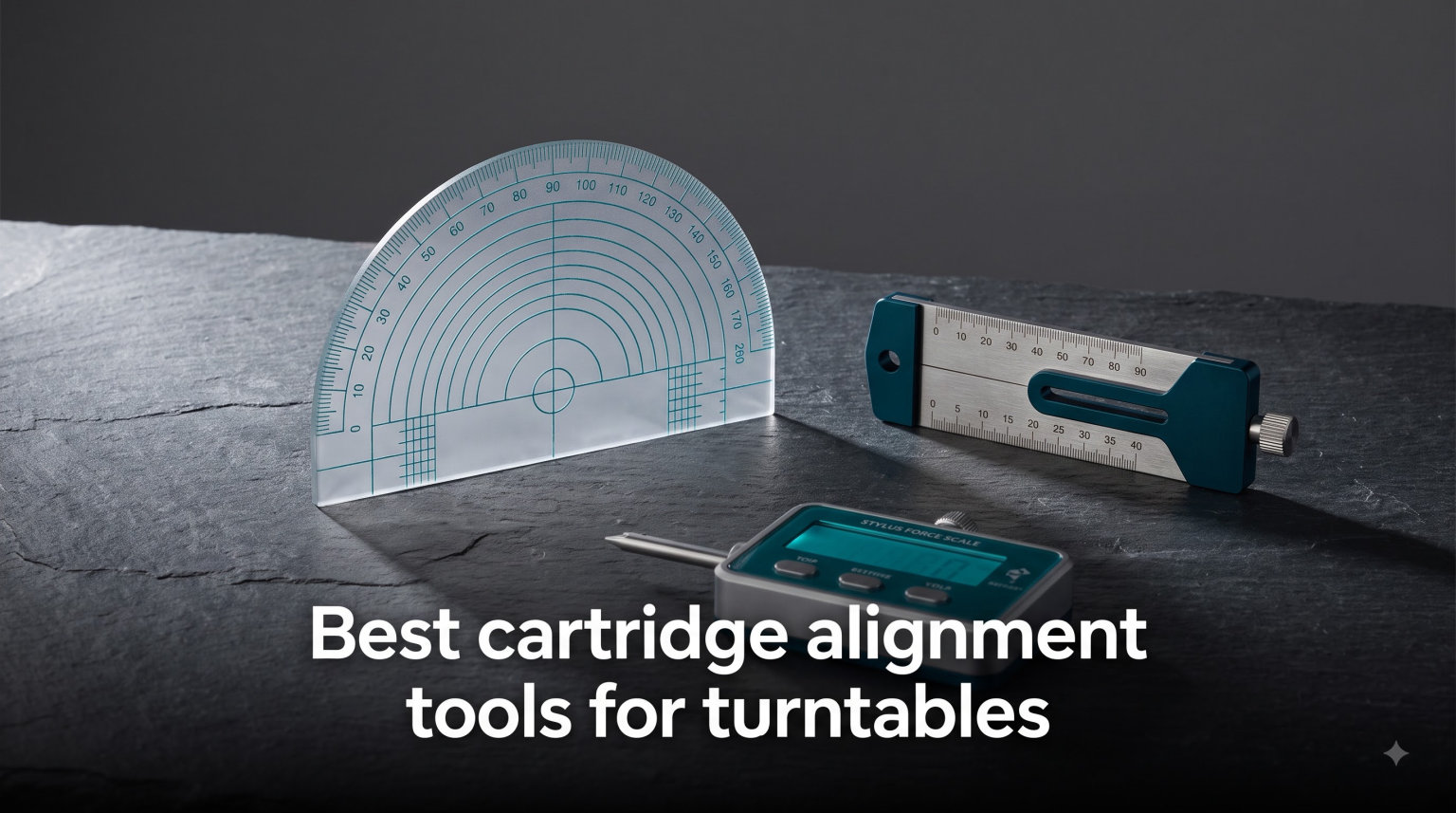 Best cartridge alignment tools for turntables