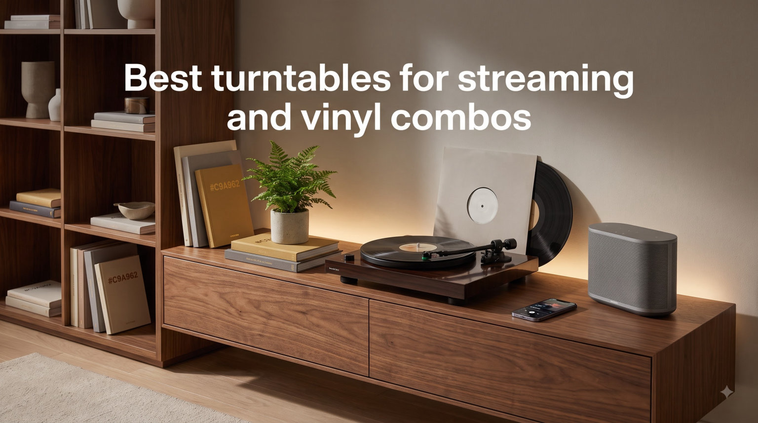 Best turntables for streaming and vinyl combos