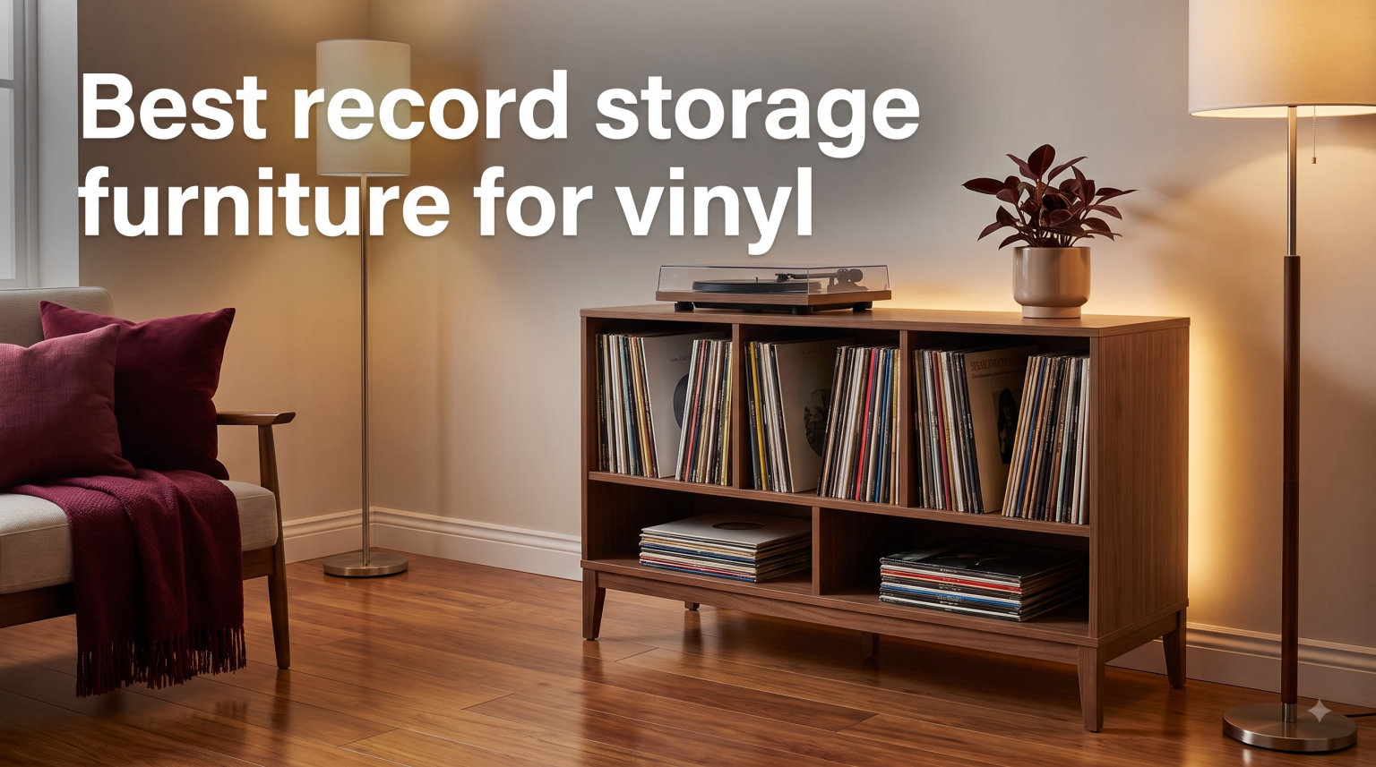 Best record storage furniture for vinyl
