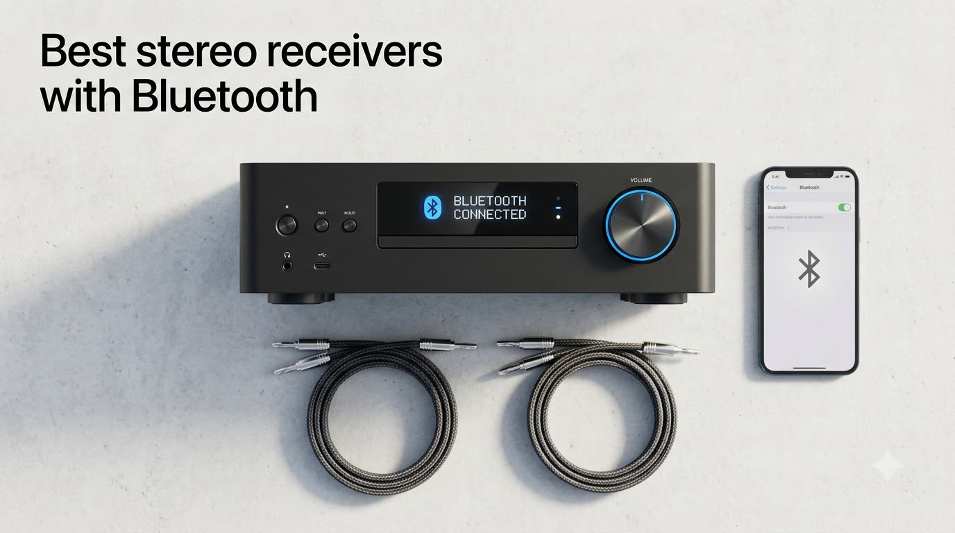 Best stereo receivers with Bluetooth