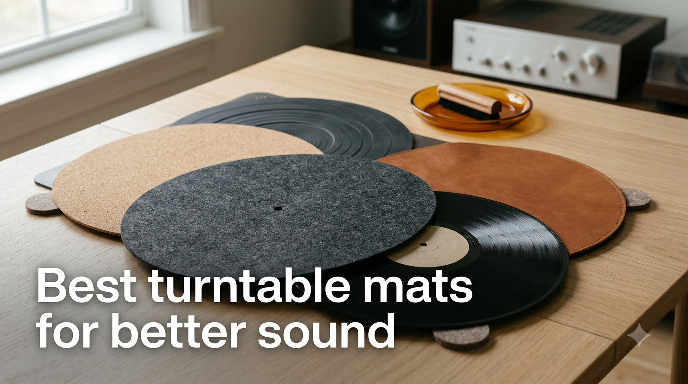Best turntable mats for better sound