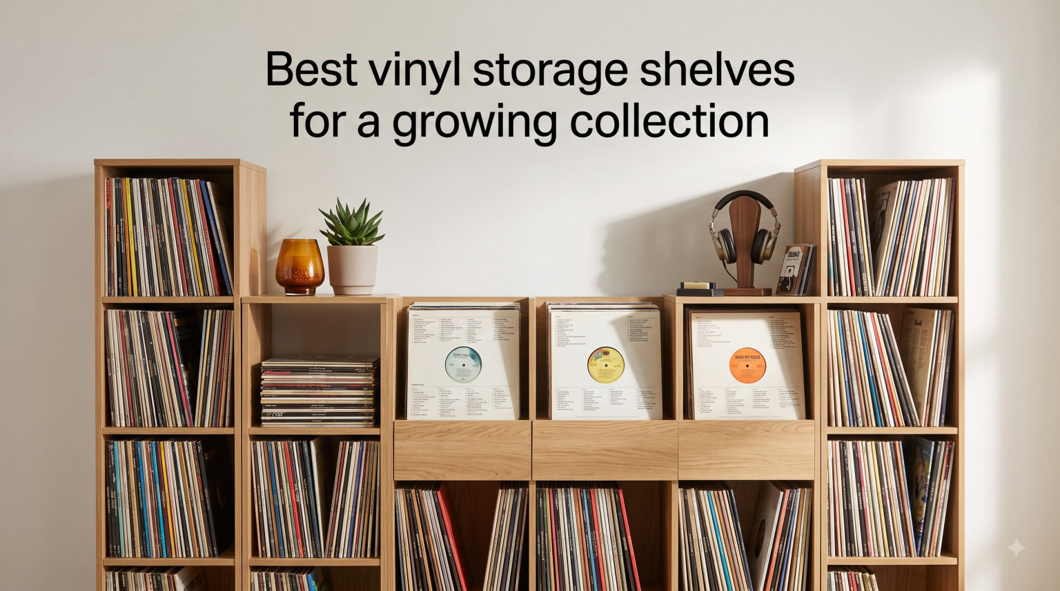Best vinyl storage shelves for a growing collection