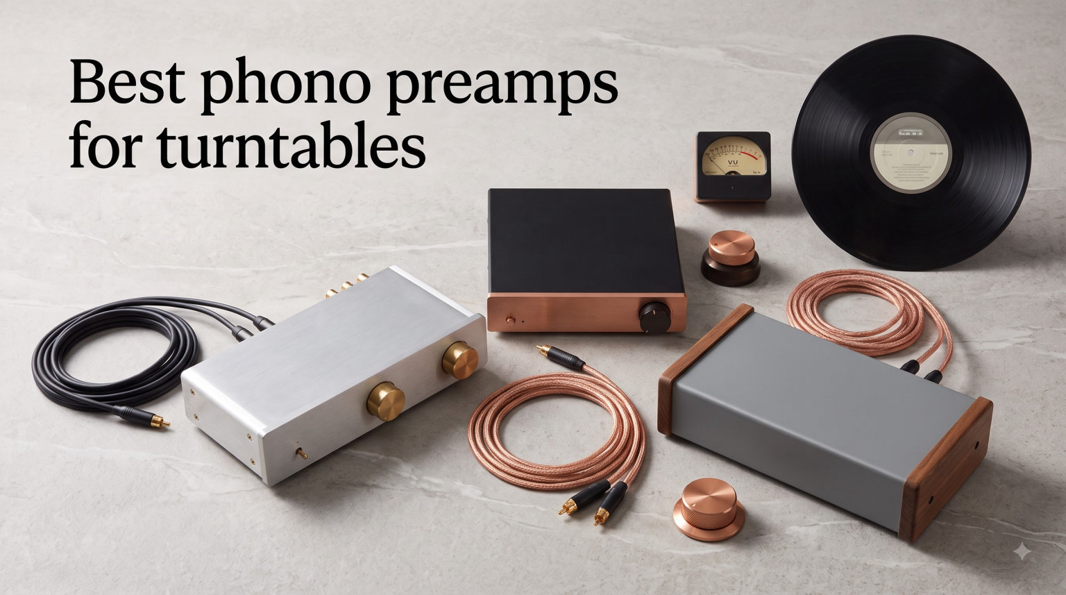 Best phono preamps for turntables