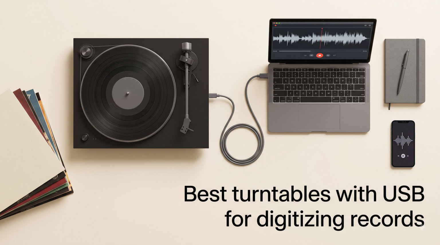 Best turntables with USB for digitizing records
