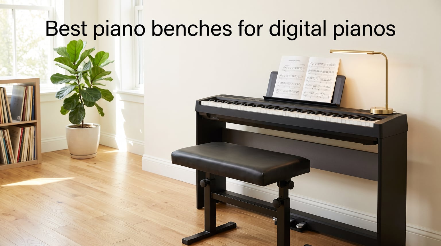 Best piano benches for digital pianos